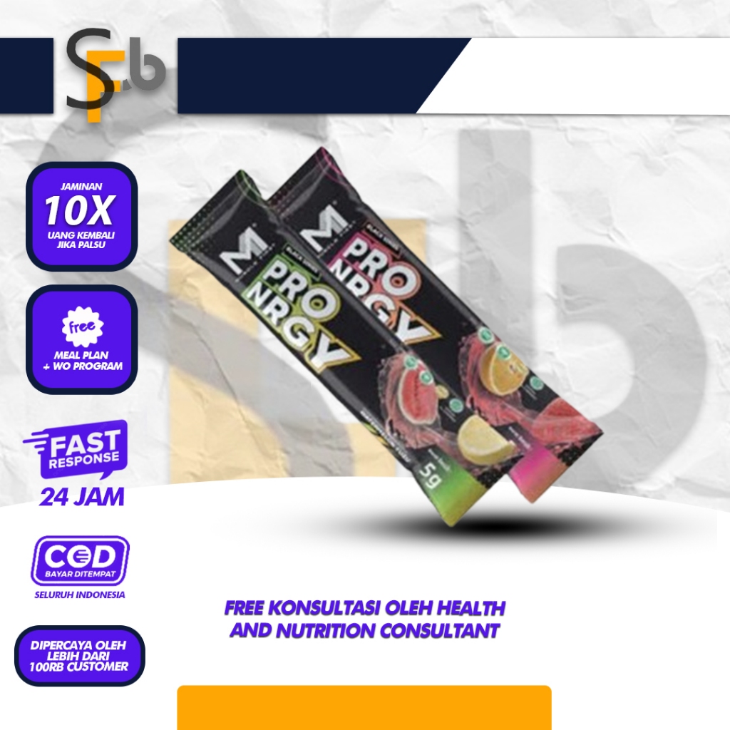 M1 Muscle first Pro Energy 1 Serving 1 Sachet