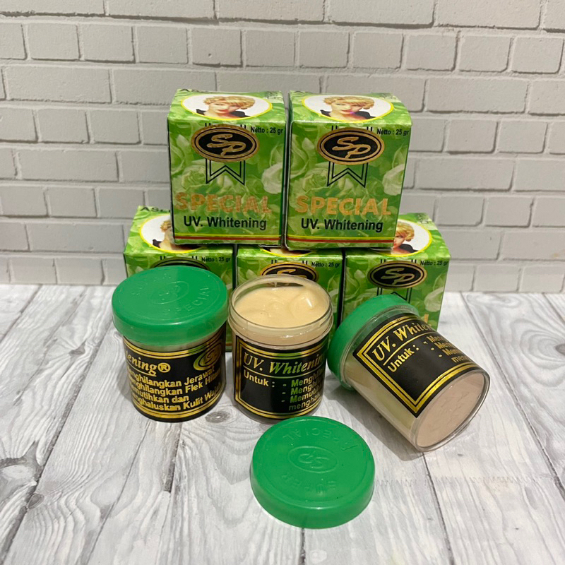[LUSINAN] SP Hijau uv Super Whitening Cream