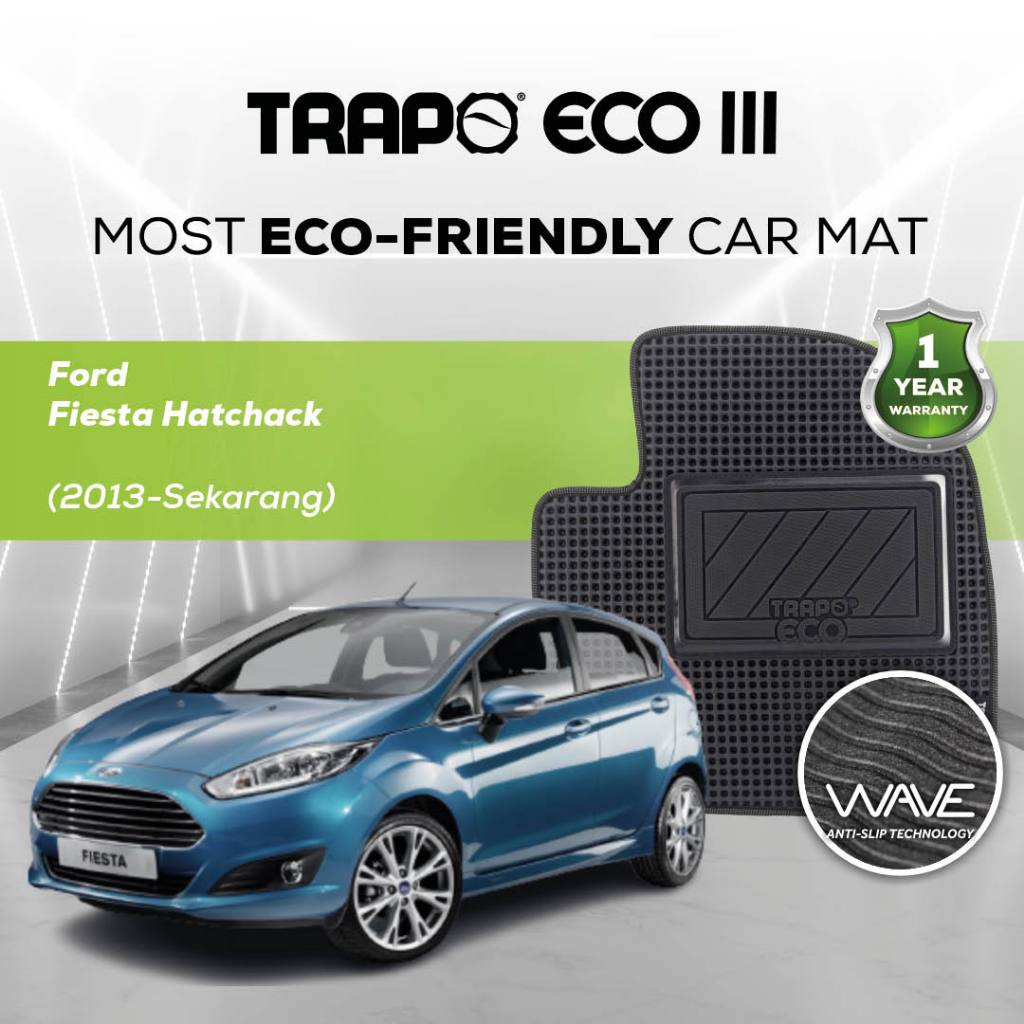 Karpet Mobil Trapo Eco III Ford Fiesta hatcback (2013-Sekarang)