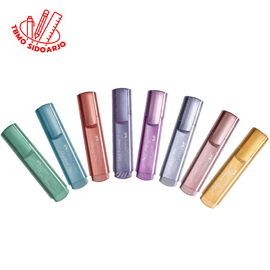 

TBMO Faber Castell Textliner Highlighter Metallic Per Pcs