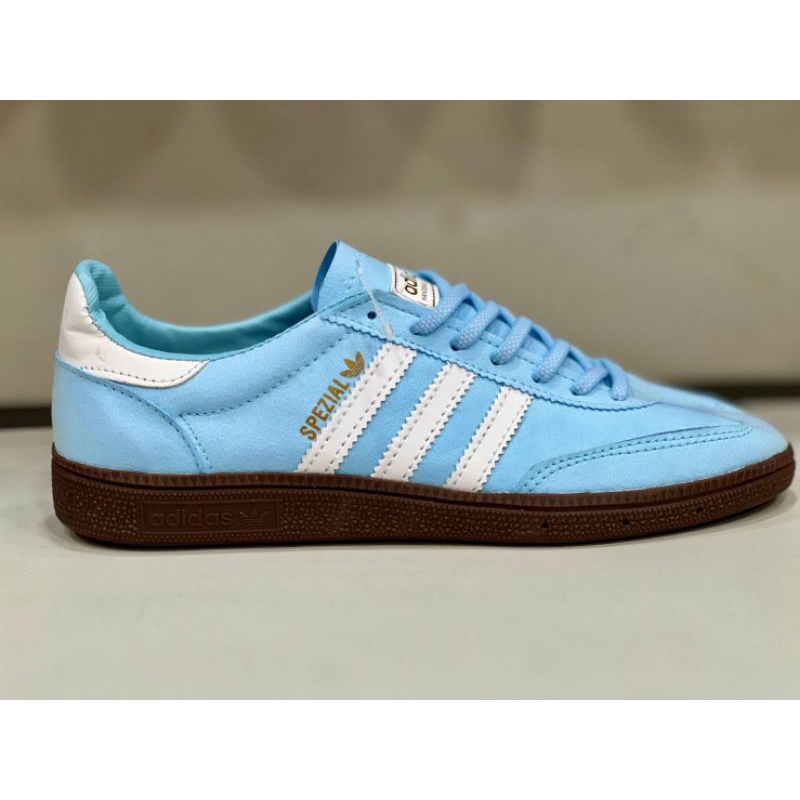 SEPATU ADIDAS SPEZIAL HANDBALL ICE BLUE | SEPATU ADIDAS SPEZIAL PREMIUM