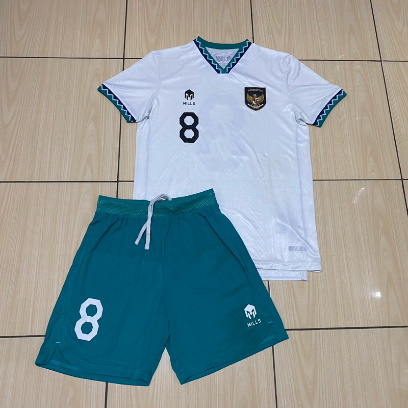 Jersey Match Worn Timnas Indonesia Away Witan Original