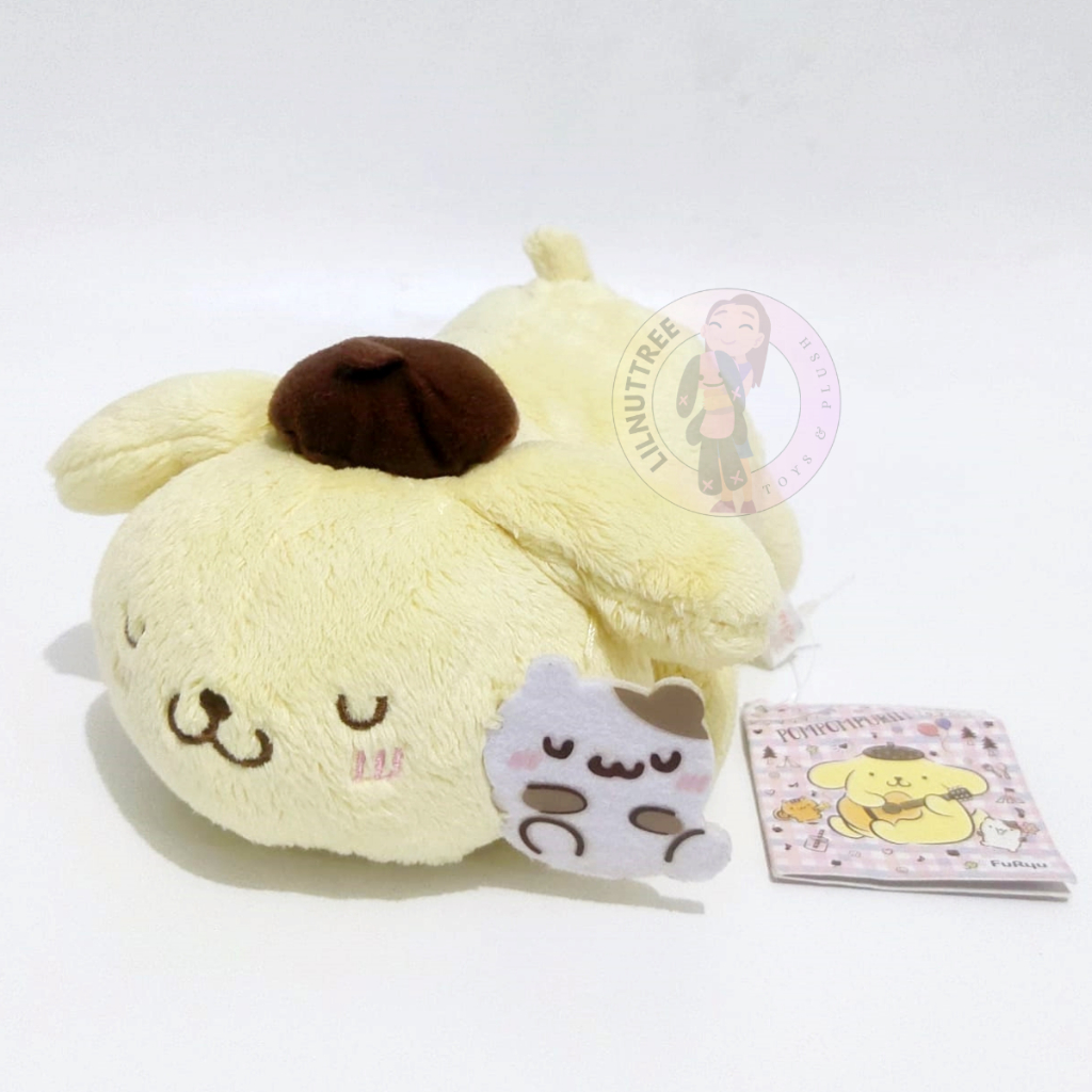 Boneka Pompompurin Sanrio Furyu Plush Doll Original Jepang
