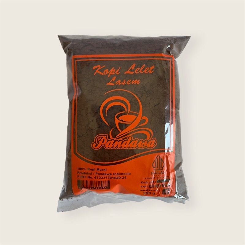 

KOPI LELET LASEM REMBANG PANDAWA 225 GR KOPI HITAM MURNI ASLI | KOPI HALUS TEMURAH | HARGA PROPMO