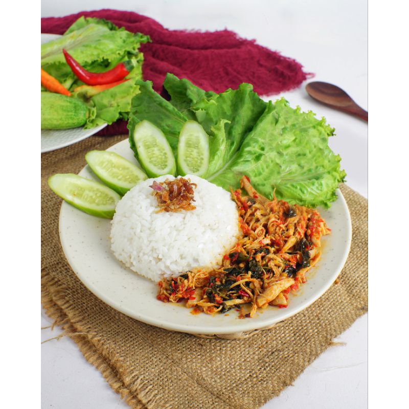 

ayam suwir kemangi / 100 gr