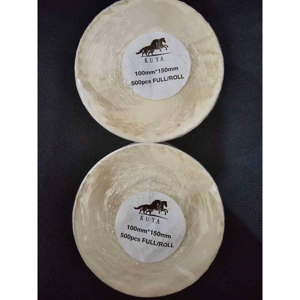

Sy THERMAL LABEL STICKER ROLL KERTAS BARCODE MEREK KUYA ASLI 100X150 MM 500LEMBAR PREMIUM BRAND BEST