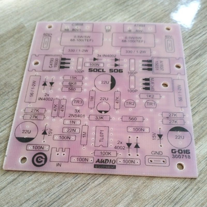 PCB power OCL super socl 506 Fiber