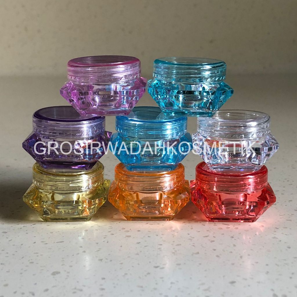 POT CREAM 5GR DIAMOND POT CREAM DIAMOND 5GR POT KOSMETIK 5GR JAR