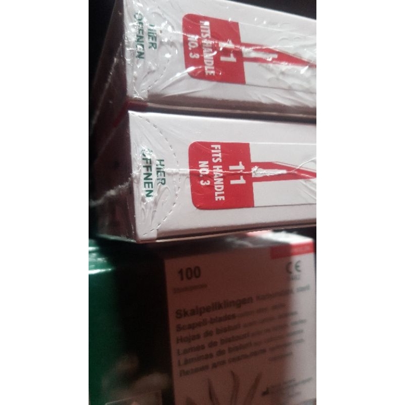 Elcon Scalpel Blades 11 B Braun/Pisau Bedah B-Braun/Surgical Blade 11/Mesh 11 B Braun