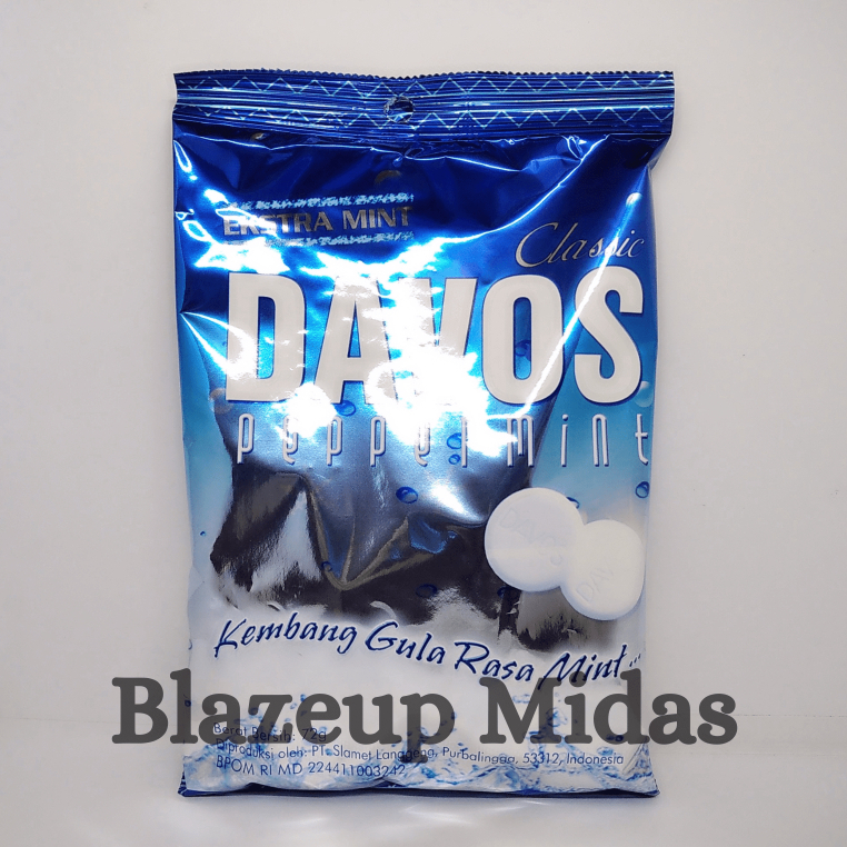 

Permen Davos Kantong Biru (rasa Extra MINT)