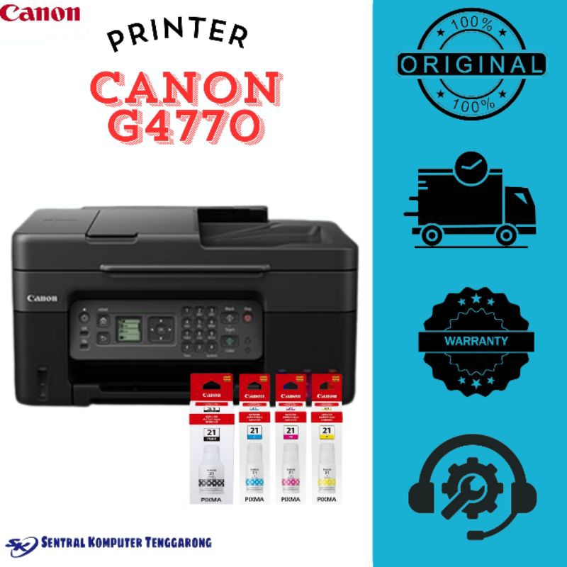 Printer Canon G4770 Scan Copy Adf F4