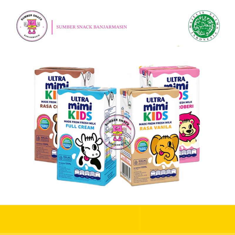 

Ultra Mimi Kids (125ml) (4 Varian Rasa)