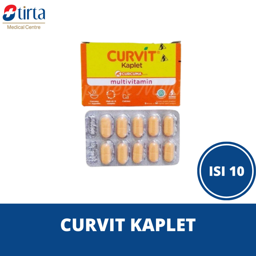 Curvit Tablet - Suplemen Penambah Nafsu Makan