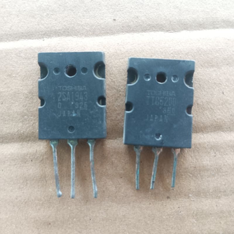 TR TOSHIBA 1943 5200 1 SET ORIGINAL CABUTAN