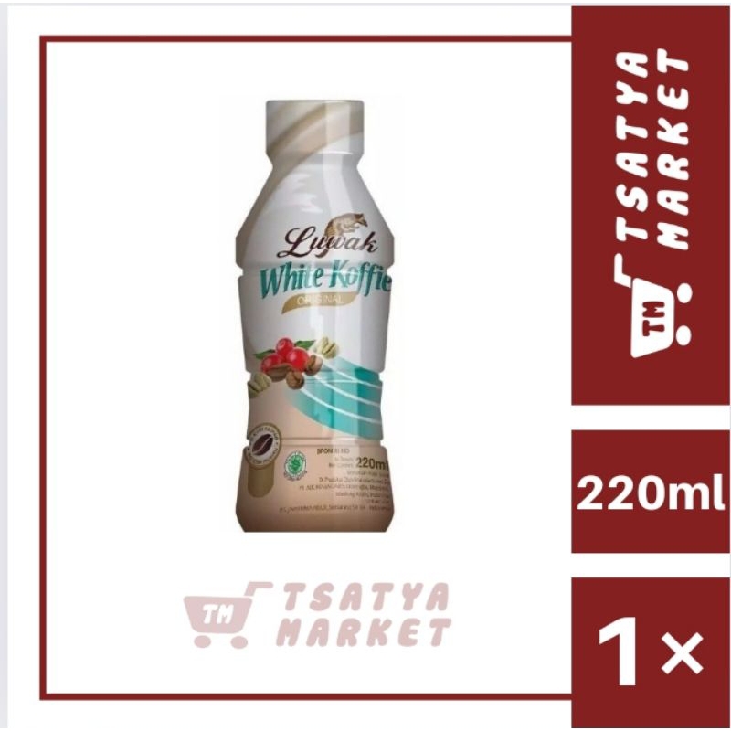 

LUWAK WHITE KOFFIE ORIGINAL PET 220ML