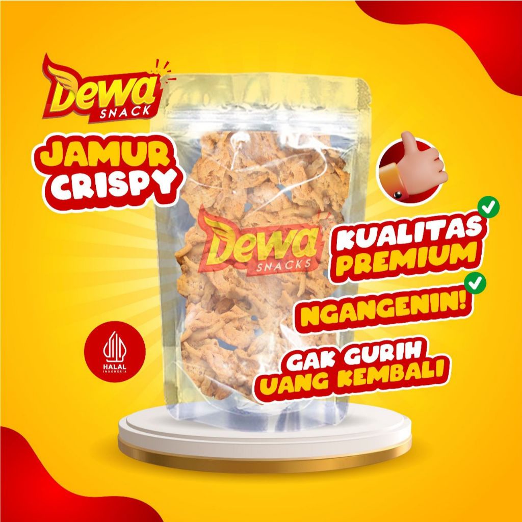 

DEWA SNACK - JAMUR CRIPSY VIRAL BANDUNG
