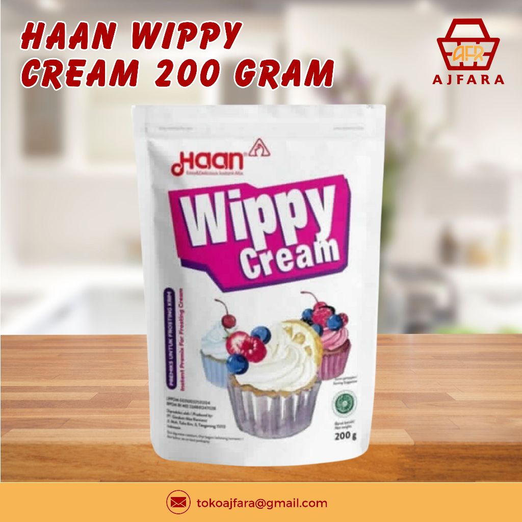 

Haan Wippy Cream 200 gram