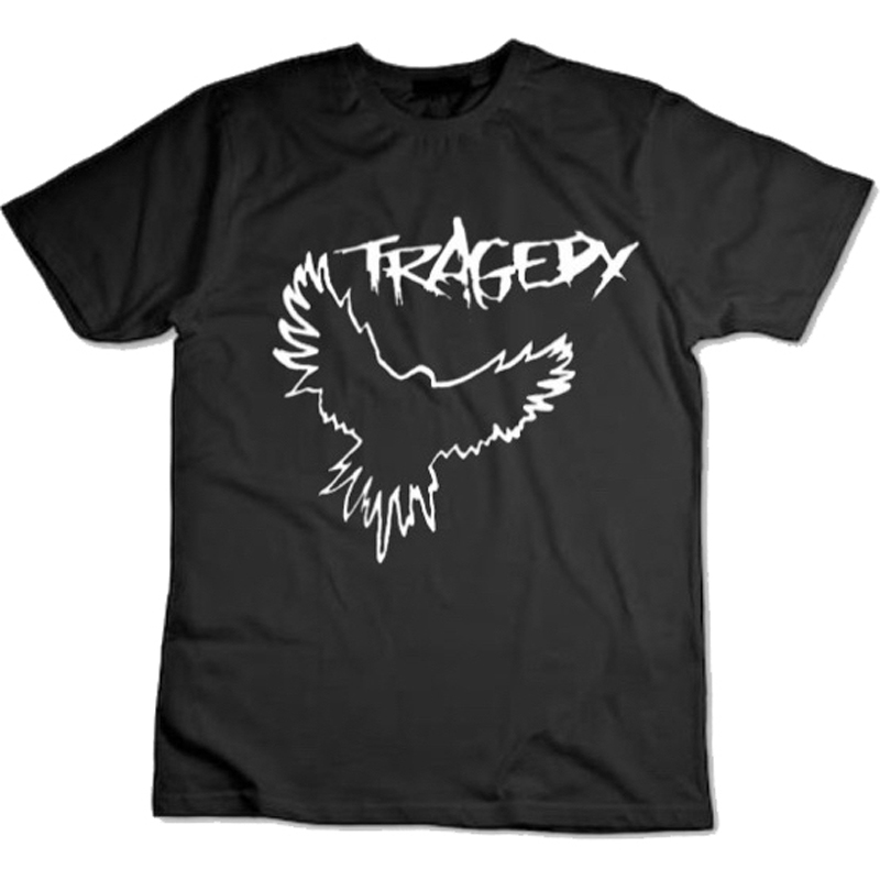 Kaos Band Tragedy Tshirt 100% Cotton Black | Shortsleeve & Longsleeve | Tangan Pendek & Tangan Panja
