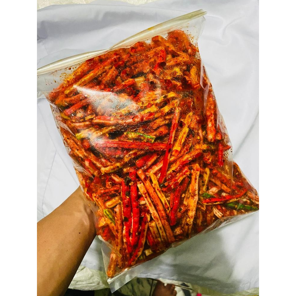 

seblak kerupuk jaat beton pedas daun jeruk/original daun jeruk varian kemasan 500gr 250gr 100gr