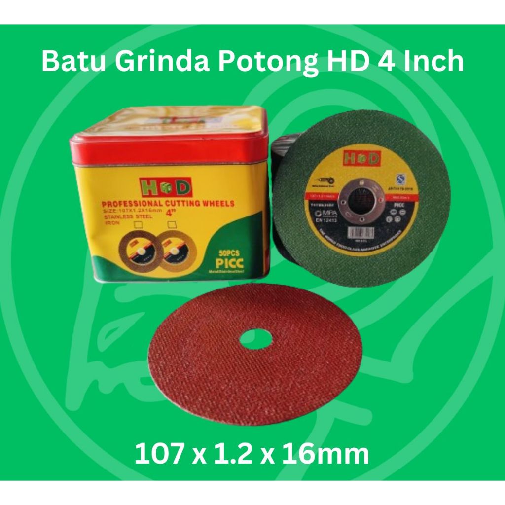 Batu Gerinda HD 4 inch batu potong Gerinda HD bukan Batu gerinda WD 4 inch