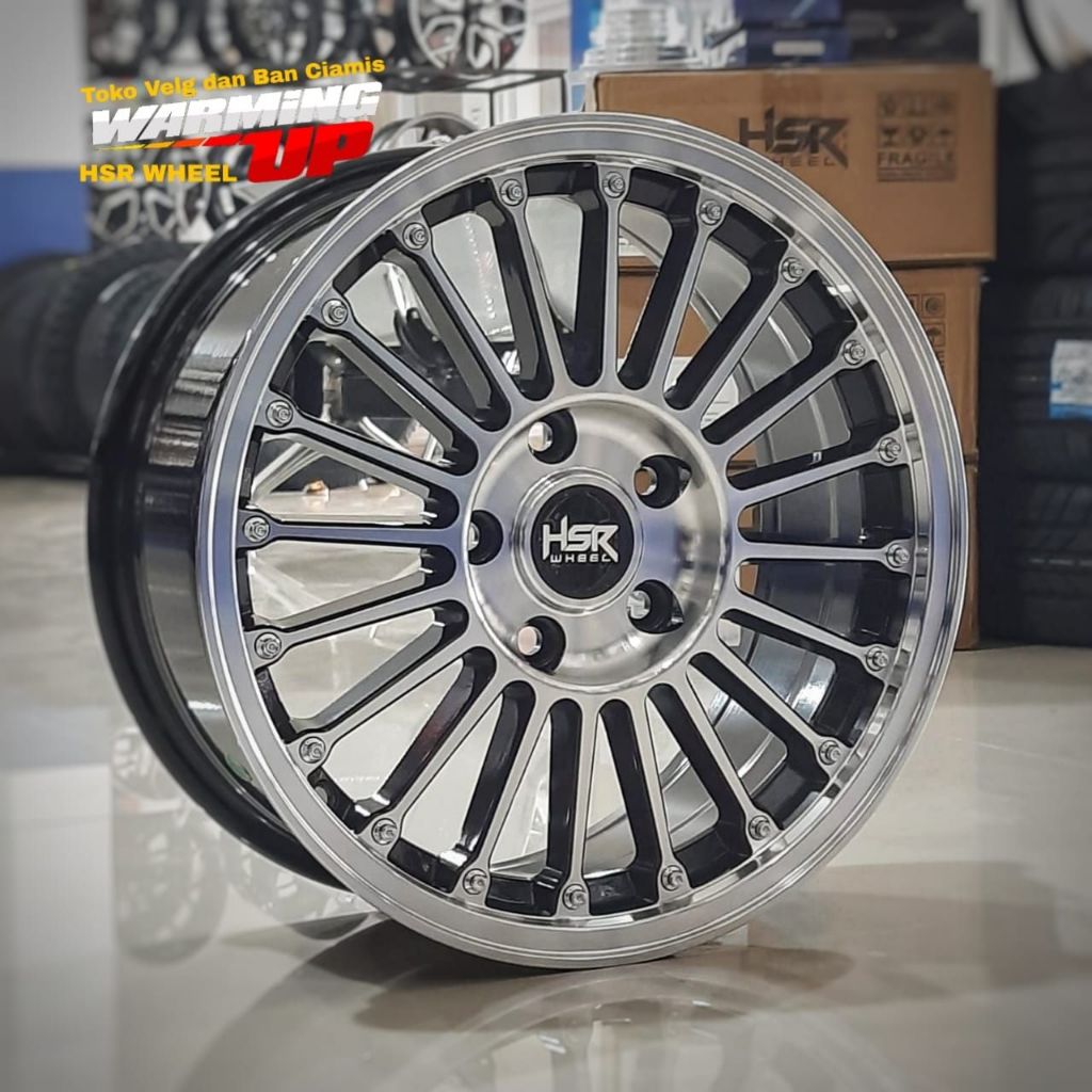 Pelek Mobil Apv, Luxio HSR JJC RING 16 LEBAR 7 PCD 5X114,3 BMF