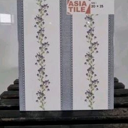 Keramik 20x25 Valora (motif bunga gantung) Kw 1