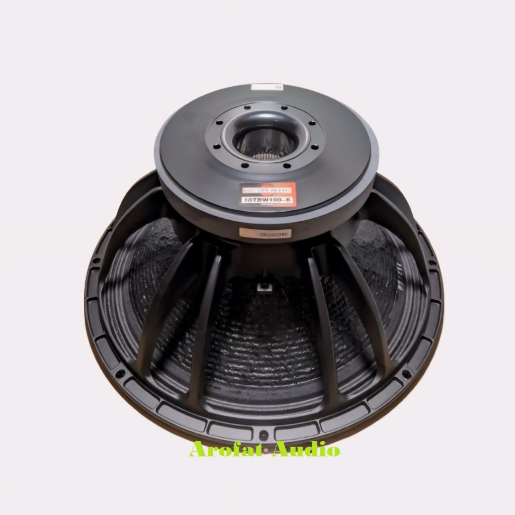 Komponen speaker BNC 18TBW100 / 18TBW100M / B&C 18TBW100 M 18 inch