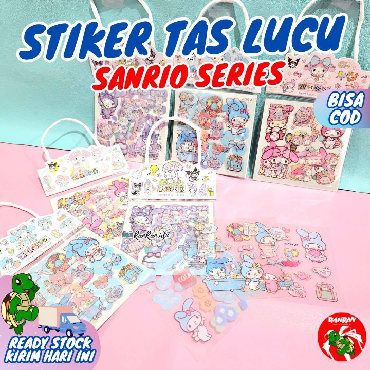 

Stiker Tas Sanrio/ Sticker Sanrio Model Tas/ Sticker Sanrio Lucu