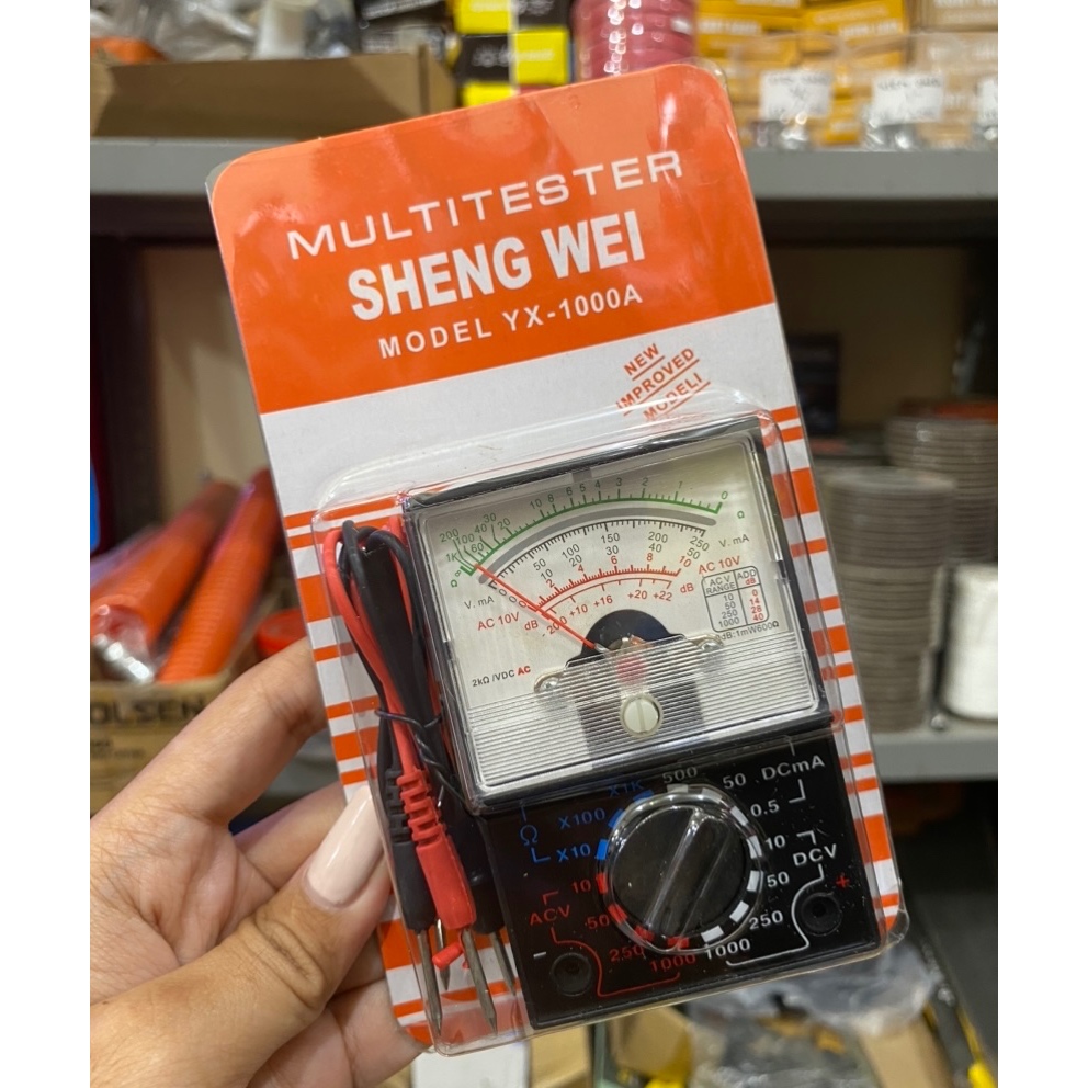 MULTITESTER ANALOG YX-1000A / TESTER AVOMETER / AVOMETER MINI 1000 A