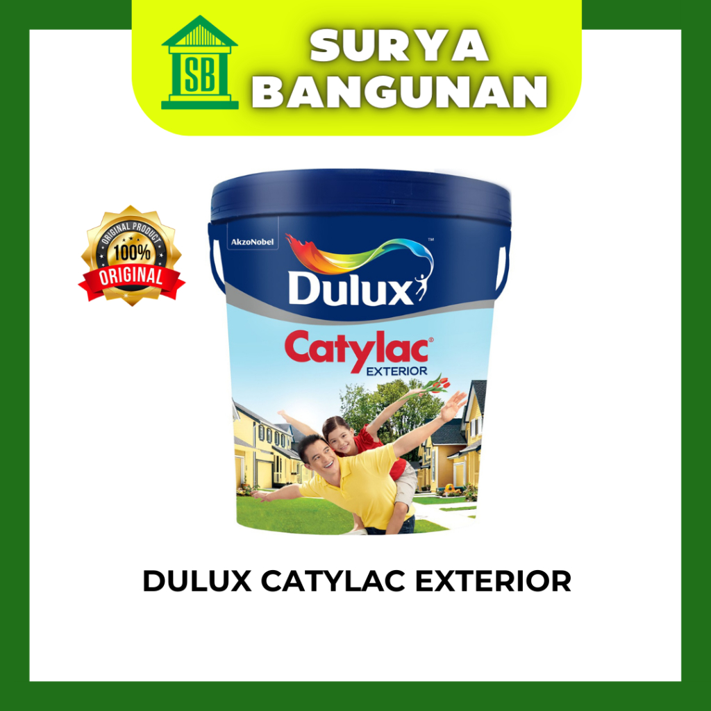 Cat Tembok Exterior Dulux Catylac Exterior 5Kg Ready Semua Warna Lengkap