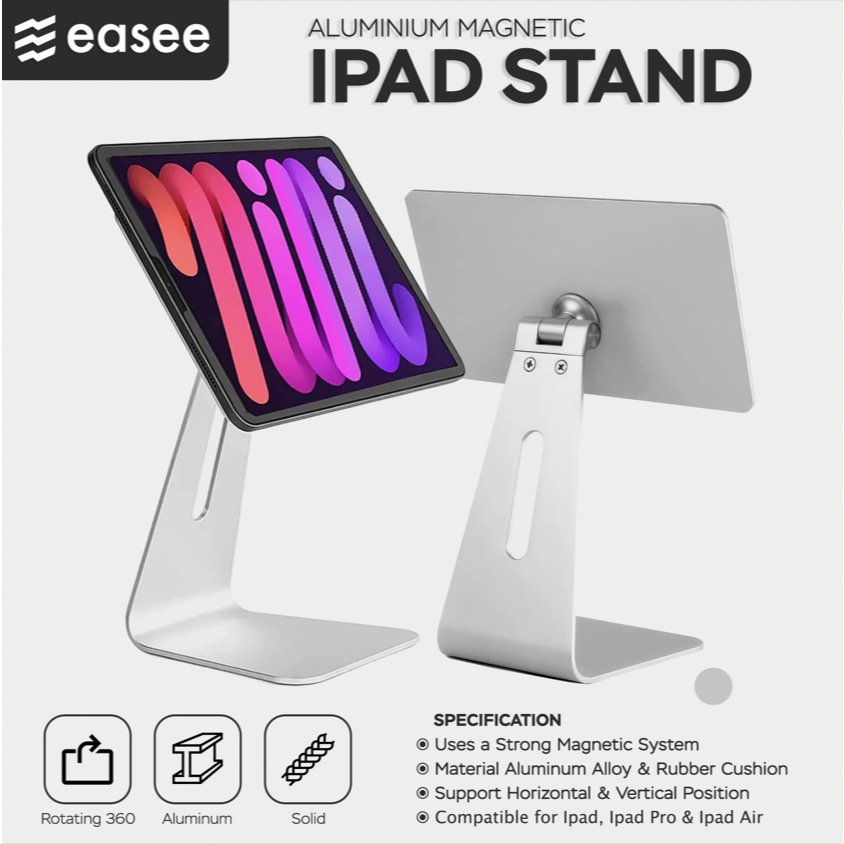 easee Magnetic Ipad Pro / Air Stand Holder Aluminium Alloy