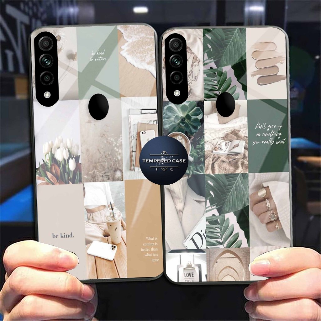 Softcase Glass Kilau Kaca  OPPO A31 2020 Case  OPPO A31 2020  casing handphone  OPPO A31 2020  TEMPR