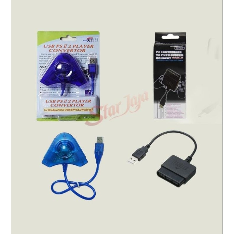 Paket Converter Single + Double Stik Ps2