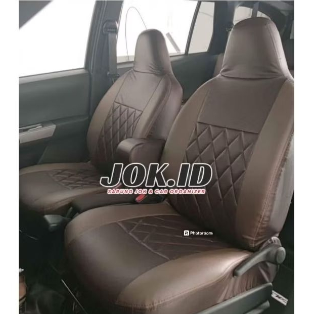 Fullset Sarung Jok Mobil CALYA / SIGRA Motif Wajik