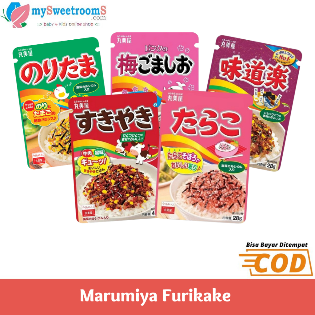 

Marumiya Furikake Rice Seasoning / Abon Jepang