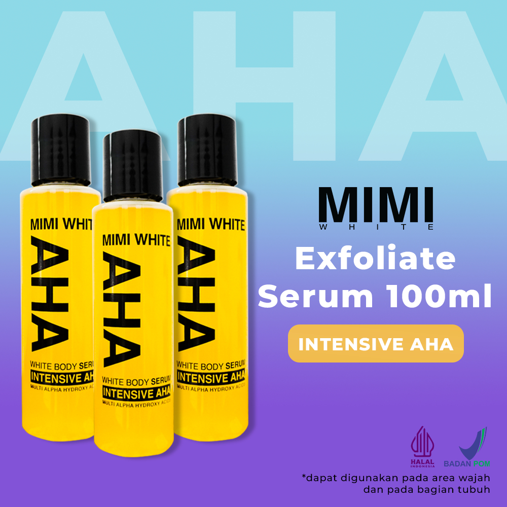 ASEMKAJKT - [ 100ML ] BPOM ORIGINAL MIMI AHA White Body Lotion Niacinamide