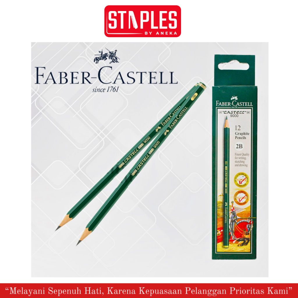 

Pensil 2B Faber Castell Satuan