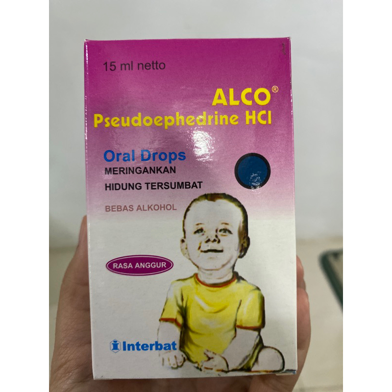Alco drop / pilek bayi