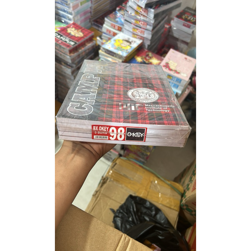 

COD buku tulis okey 98 lembar 5 pcs