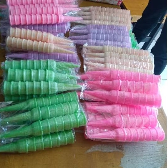 

CONE ICE CREAM LANCIP, Ukuran 4 Cm, ISI 200 PCS