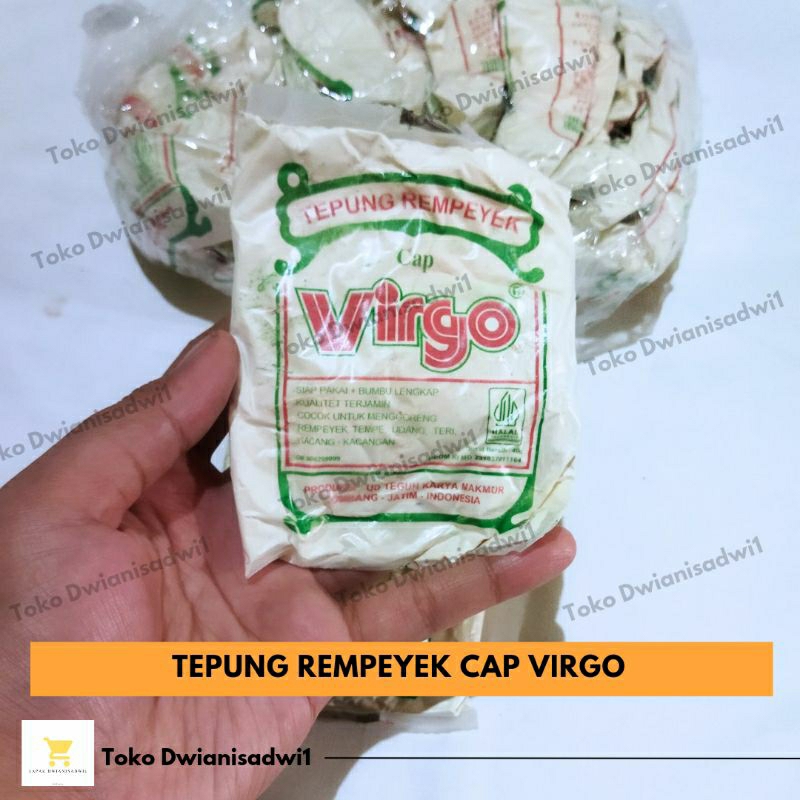 

Tepung Rempeyek Virgo per sachet 40 gram