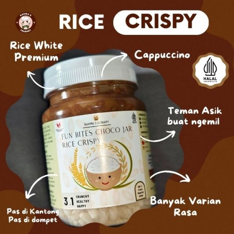 

Rice Crispy Choco Jar by Rahma - Cappuccino