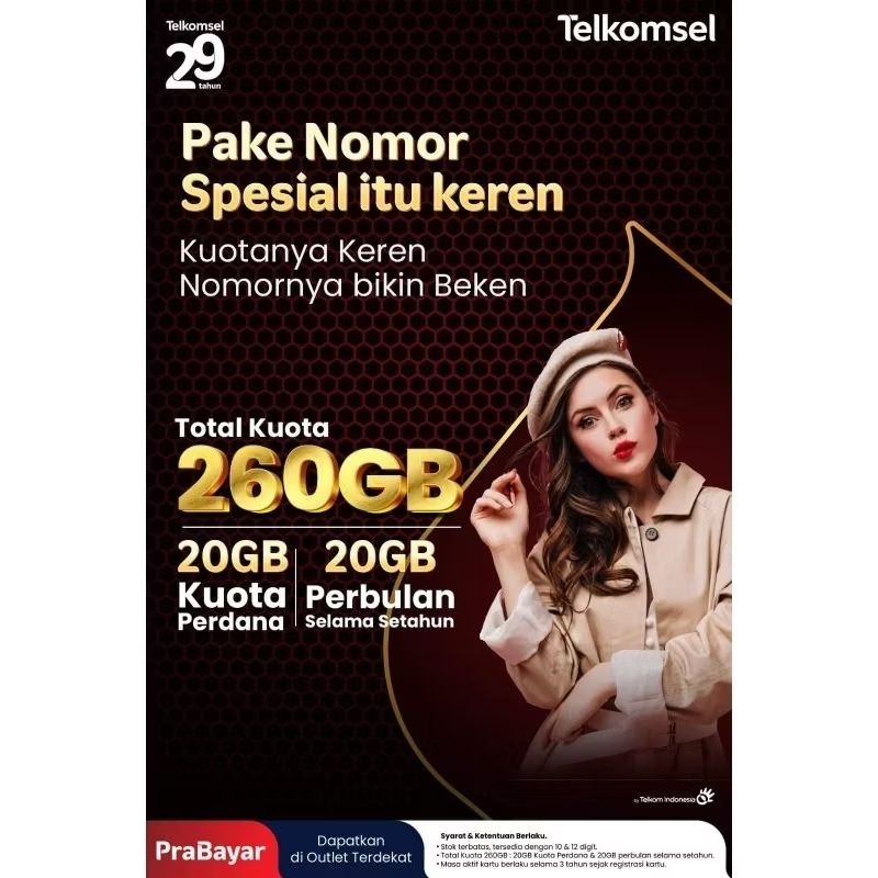 TELKOMSEL 10 DIGIT MURAH