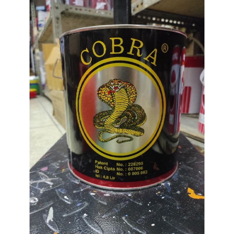 thiner cobra hitam galon