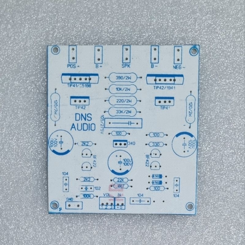 PCB Driver Power Amplifier Clarity DNS Power Fiber