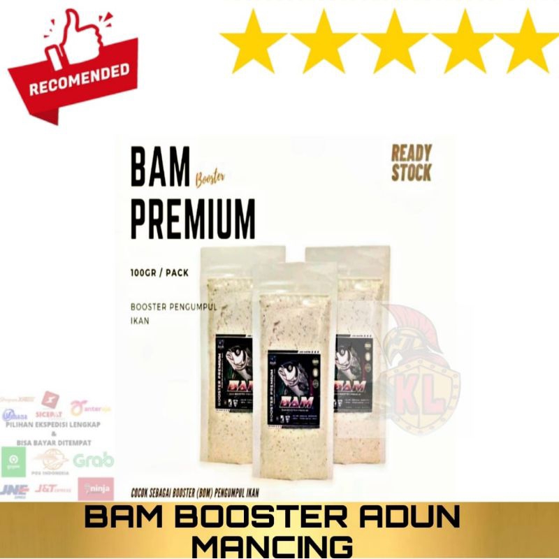 Bam Booster Adun Mancing Original isi 100Gram Boom Pengumpul Ikan