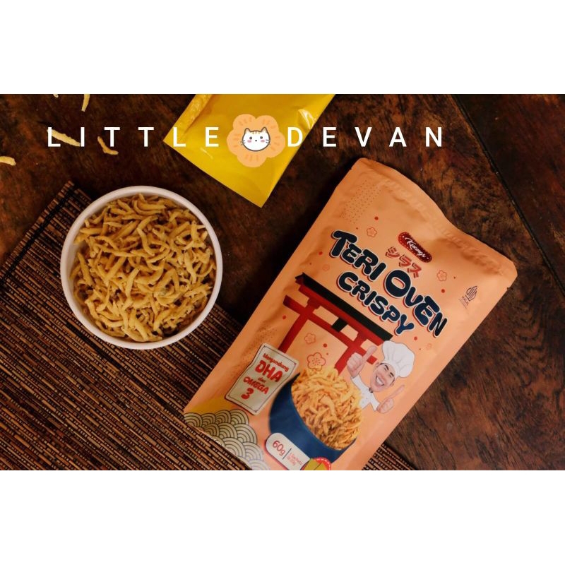 

KUANGS TERI Krispi Oven Shirasu Jepang 60 gr