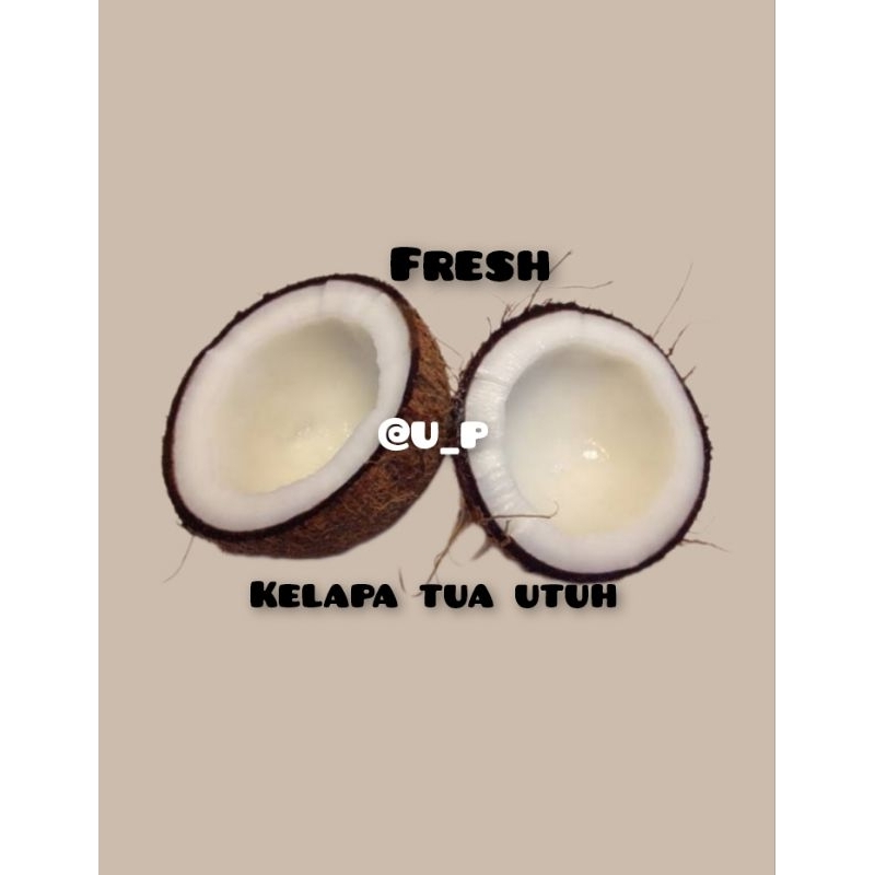 

KELAPA TUA PARUT FRESH