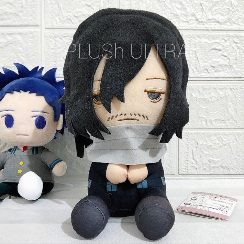 Pofutto Shota Aizawa Eraser Head Boku No Hero Academia BNHA MHA Anime Plush Doll Keychain Gantungan 