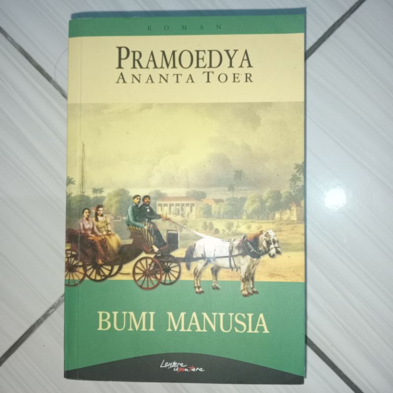 buku novel bekas-Bumi Manusia